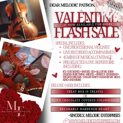 VALENTINES FLASH SALE